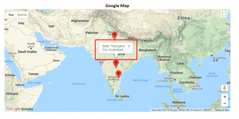 google map markers