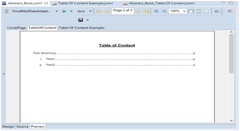 Table Of Content 6