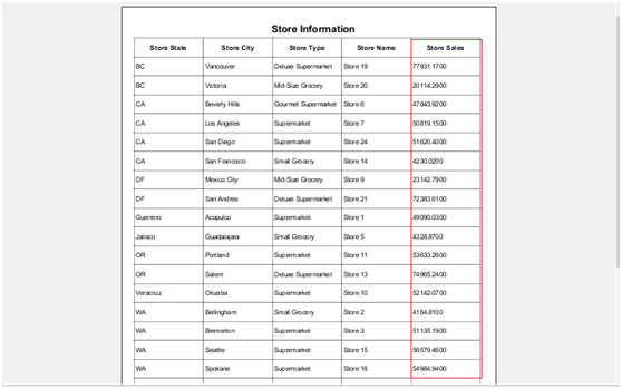 Pattern Expression store info