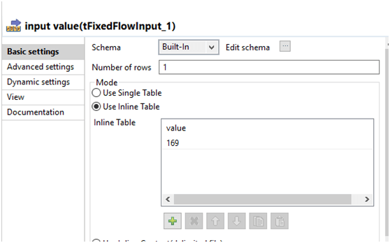 Input Value