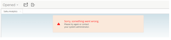 Export Error