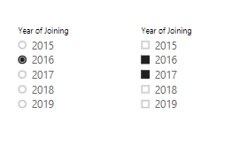 Year of Joining